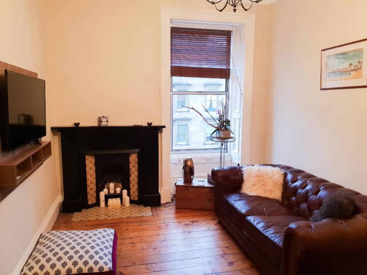 Bright 1 Bedroom Apartment Near City Centre EDI Buitenkant foto